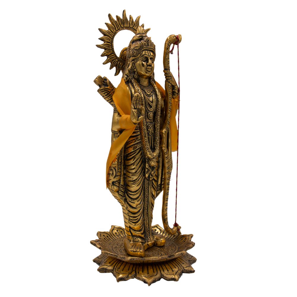  Metal Lord Shree Ram Showpiece