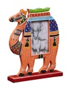 Wooden Emboss Camel Photo Frame