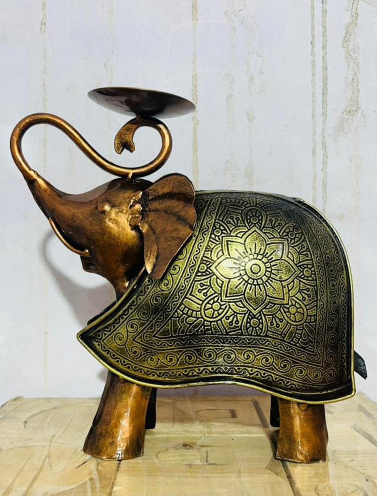 Iron Elephant T - Light Holder