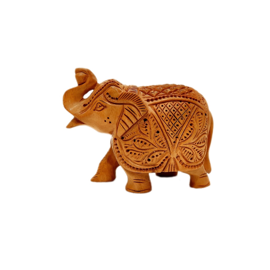 Wooden Carving Eelphant Small