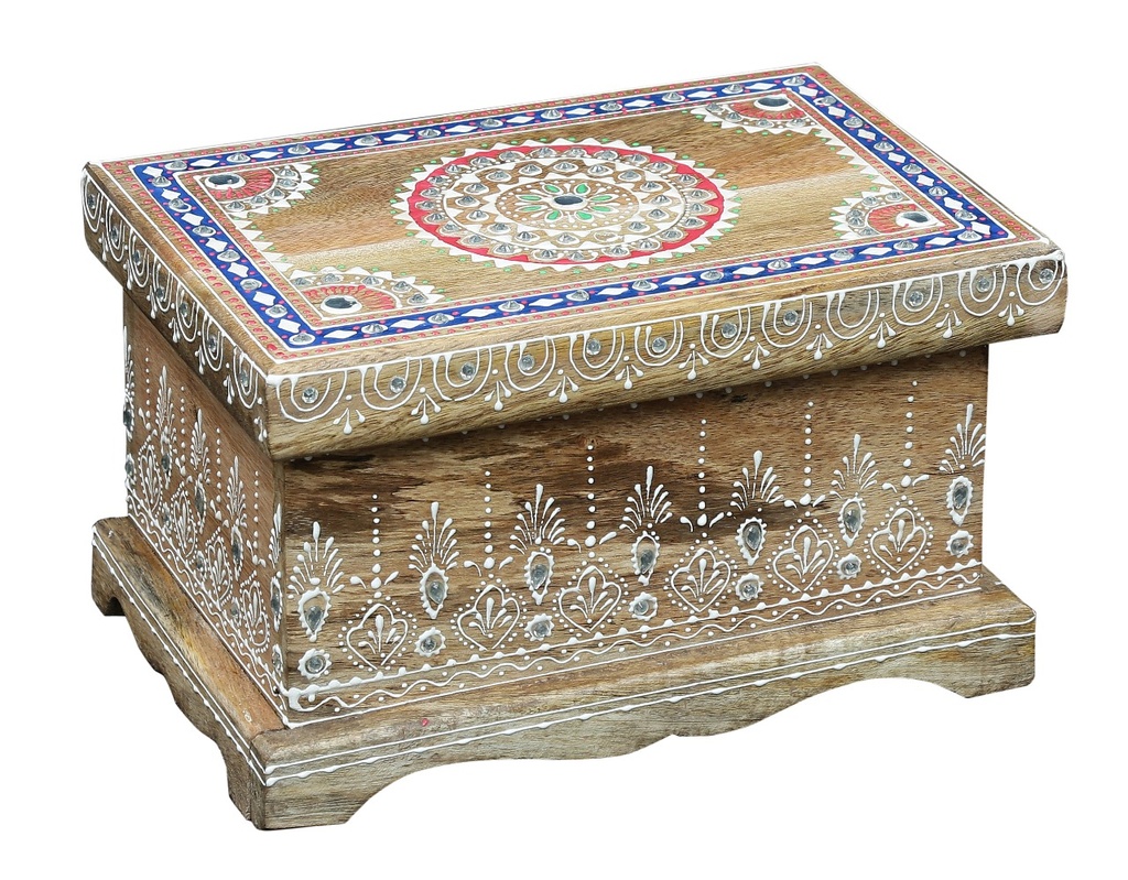 Wooden Emboss Jewelry Box