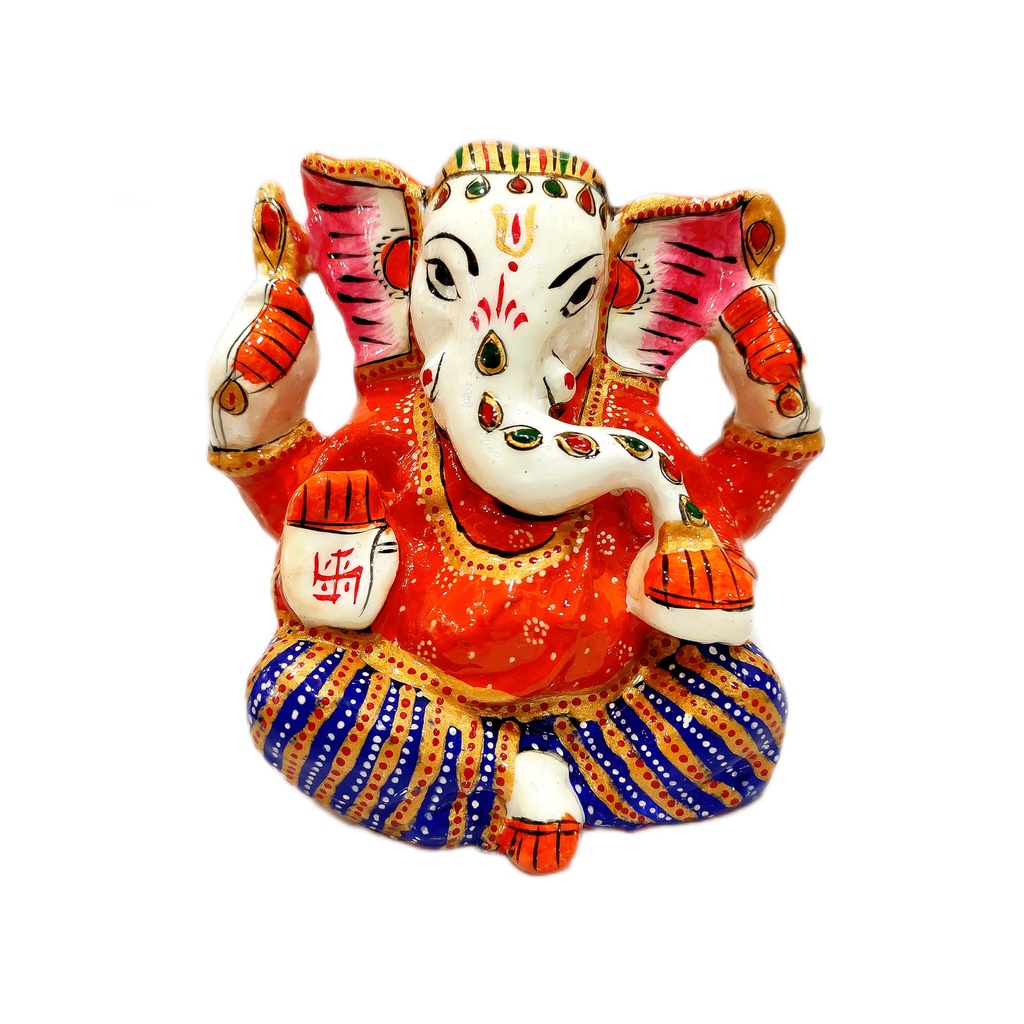 Meenakari Metal Ganesha