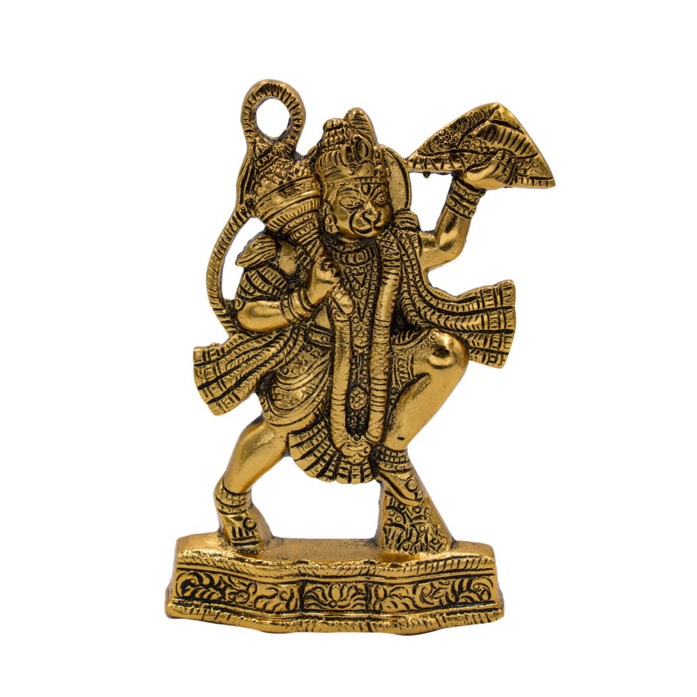 Metal Lord Hanuman Showpiece Small