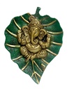  Metal Lord Ganesha on Paan Leaf