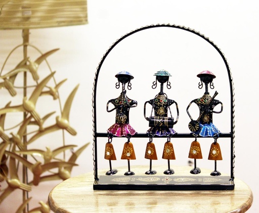 [Table Decor] Iron Sitting Musicians 