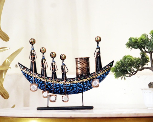 [Table Decor] Iron Boat Pen Stand