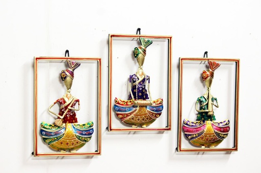 [Wall Decor] Iron Musical Bawala Wall Frame Set of 3